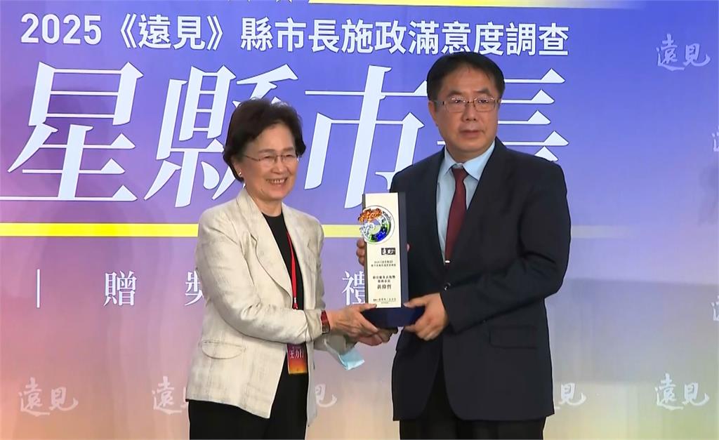 施政滿意度64.7%獲「最佳進步獎」　黃偉哲：努力讓市民生活更好