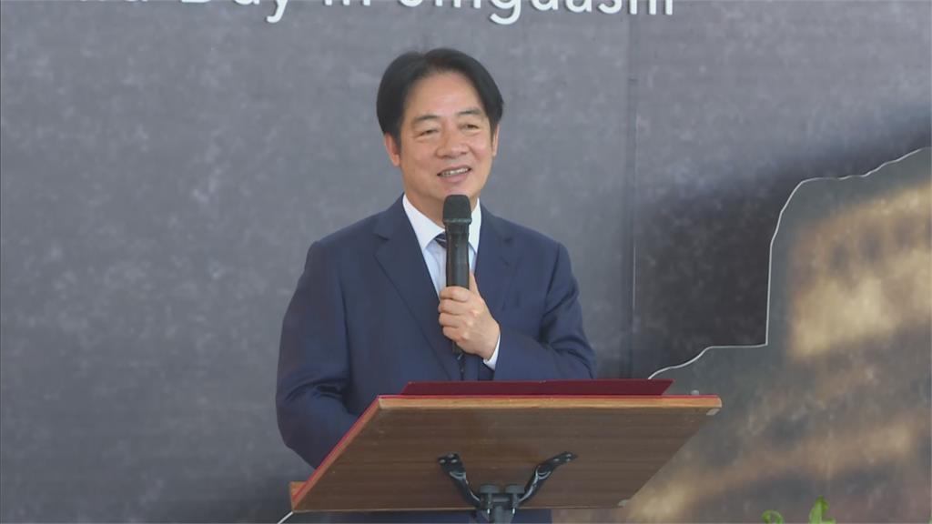 快新聞／「跟著朦朧潮濕的一天去金瓜石」　賴清德感謝奈良美智慷慨為台作畫