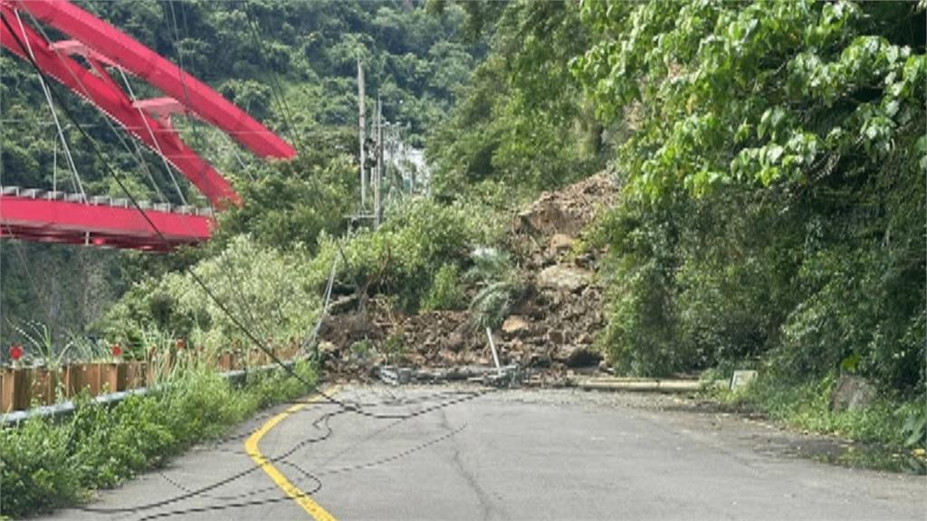 八仙山森林遊樂區坍方搶通了! 50名遊客受困逾5小時獲救