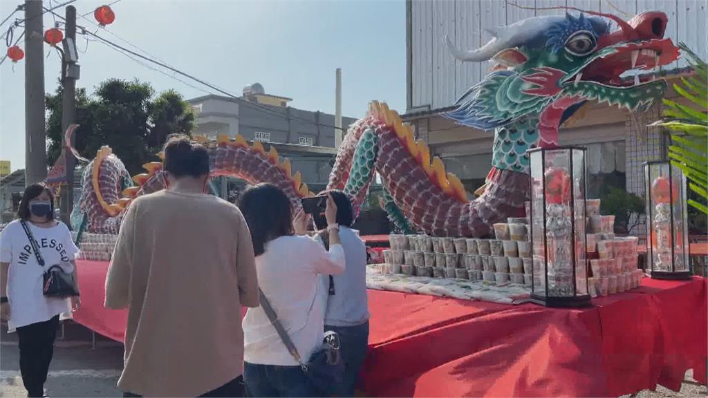 東石鄉永靈宮清醮大典　「烏魚子神龍」吸睛