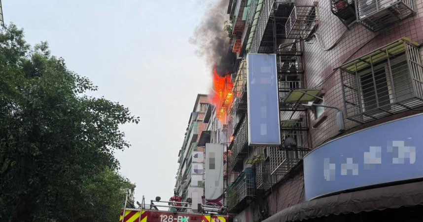 三重民宅惡火！一家四口受困　父子OHCA命危送醫