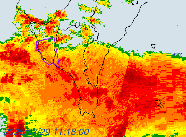 快新聞／中南部豪雨不斷！　大雷雨狂炸2地