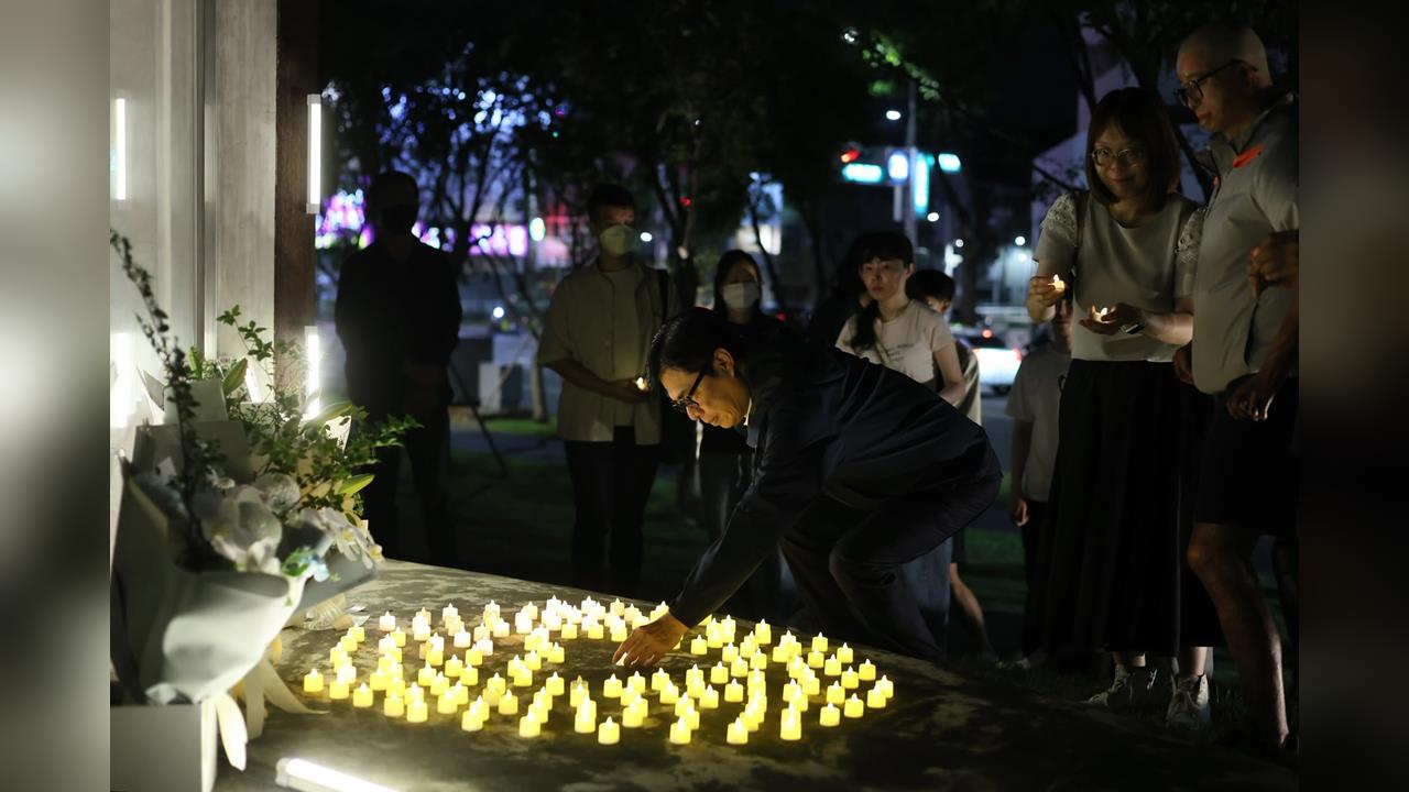 快新聞／高雄氣爆滿12年！陳其邁點燭光追思　揭市府具體精進措施