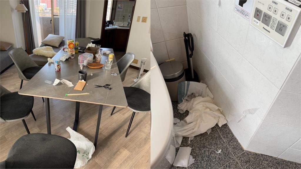 預約1人「偷住6人」餐具備品也被偷！日本民宿遭中國客搞成「垃圾屋」