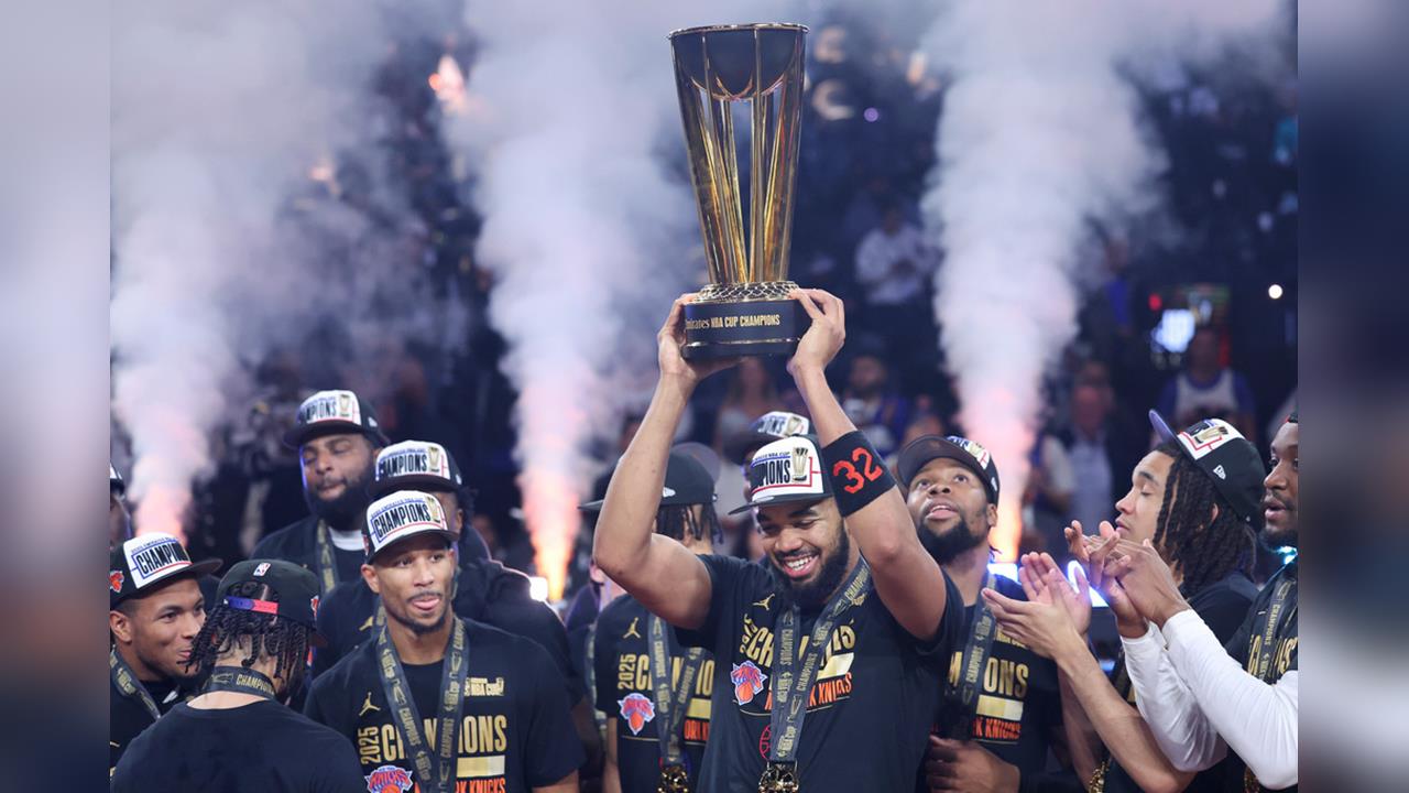 NBA(影)/季中盃賽冠軍不算什麼?傳尼克不想把冠軍旗懸掛在主場