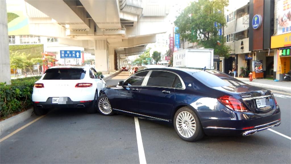 好貴的車禍!賓士之王擦撞保時捷維修費驚人