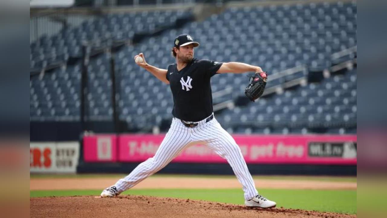 MLB(影)／洋基賽揚王牌柯爾回歸投手丘！首打席被打者偷點　網友笑：這次有補位