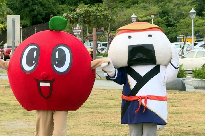 日本吉祥物跨海PK 現身西子灣秘密特訓