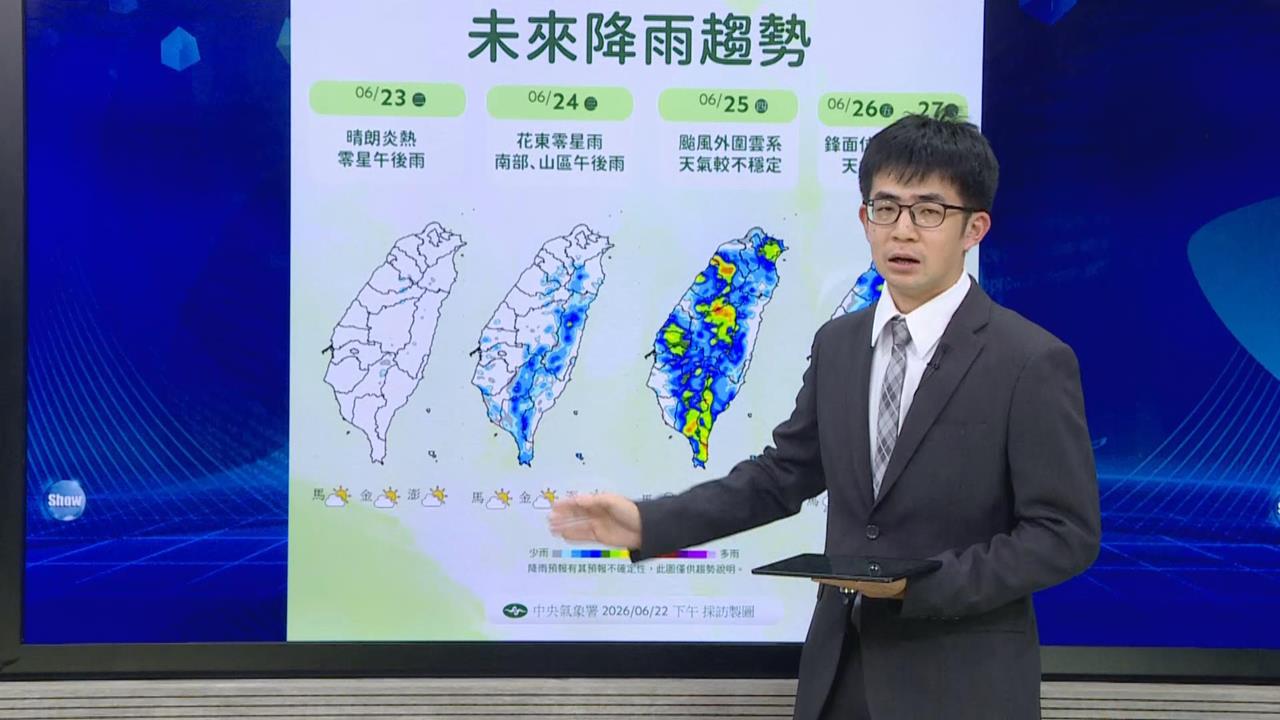 快新聞／米克拉轉強颱？週四最接近台灣　氣象署預測「這時」北轉