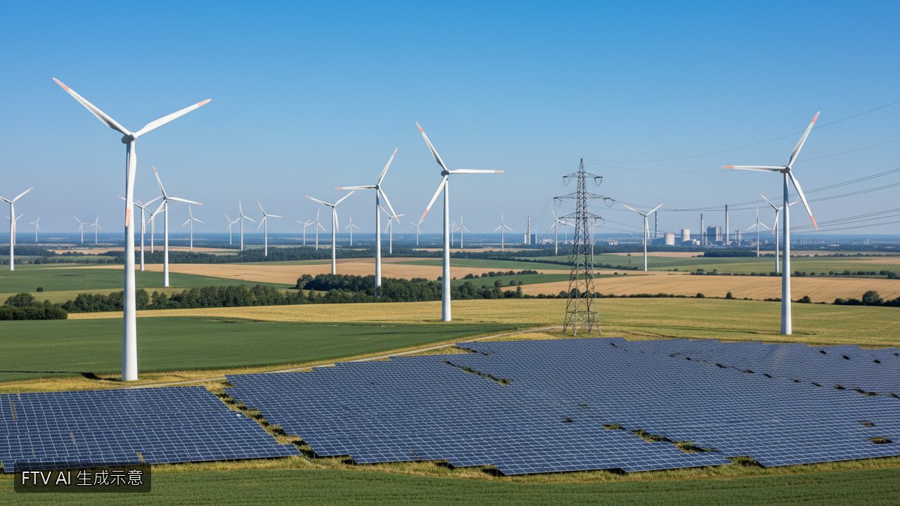 德國電力產量創十年新高　綠能轉型助攻工業巨頭重振旗鼓