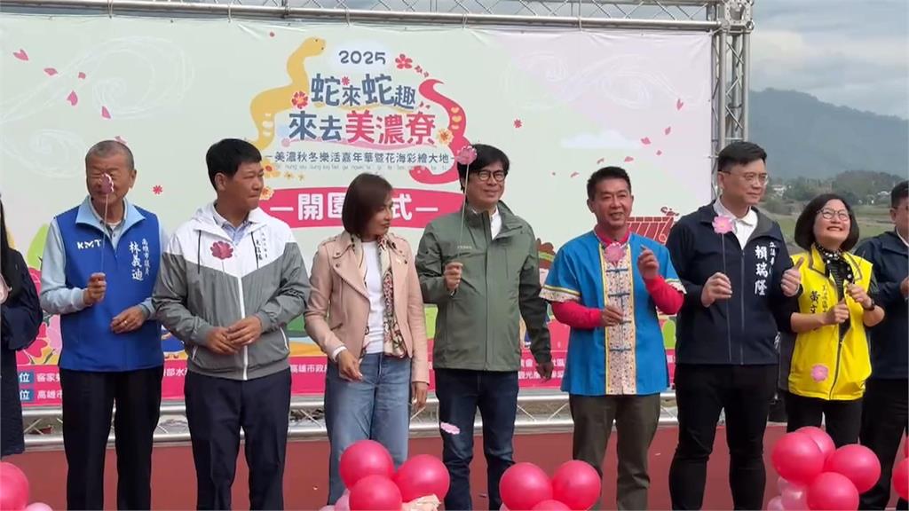 高雄美濃.杉林"花海"登場　這些人也來爭曝光！