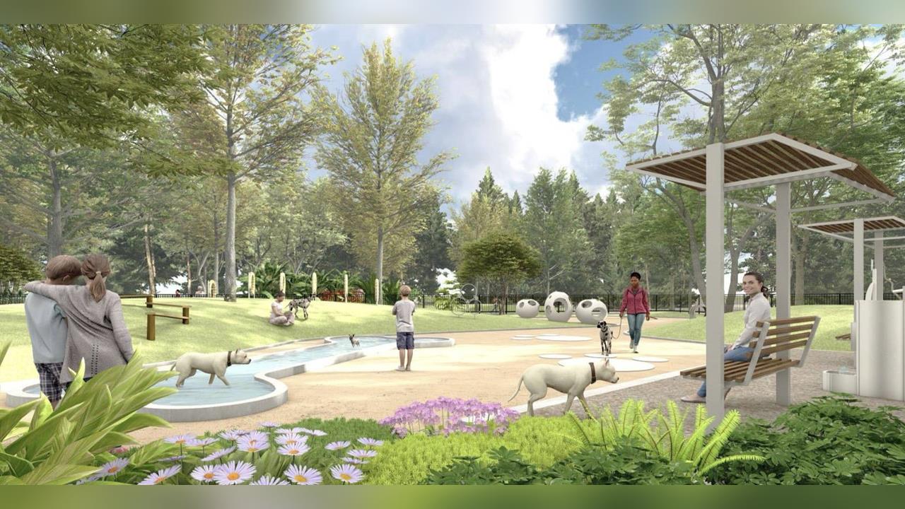 南市府推動永康創意園區 添大型公園 、40米綠蔭大道、千坪寵物公園