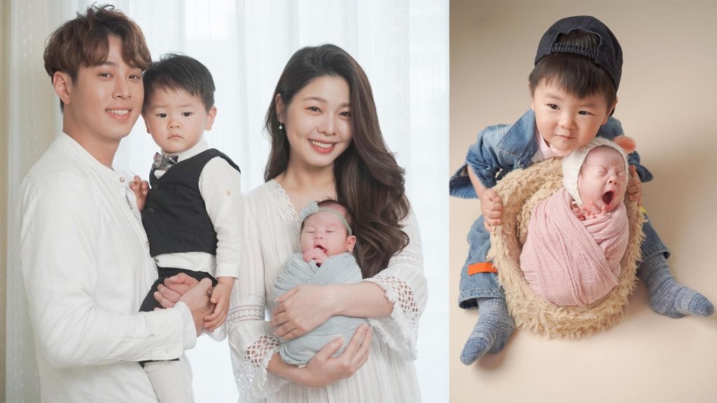 白家綺女兒「小朵拉」一系列彌月照曝光!與哥哥小斗宅合照打哈欠瞬間被拍下超可愛