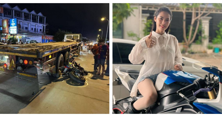 31歲重機網美慘遭卡車輾斃！丈夫到場崩潰痛哭　肇事卡車司機逃逸