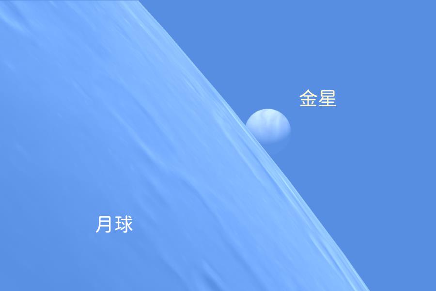 快新聞／「月掩金星」27日中午登場！　全球僅部分地區可見「台灣看得到」