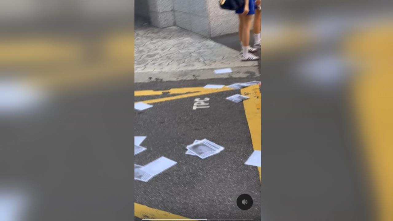 控私校高中師欠錢不還　債主到校「撒傳單」討債