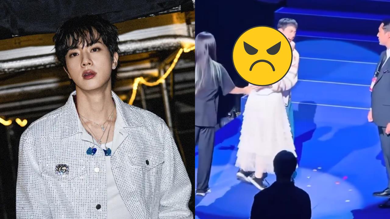 BTS Jin被50歲「日籍女粉絲強吻」引網怒　她遭韓檢方起訴下場慘了！