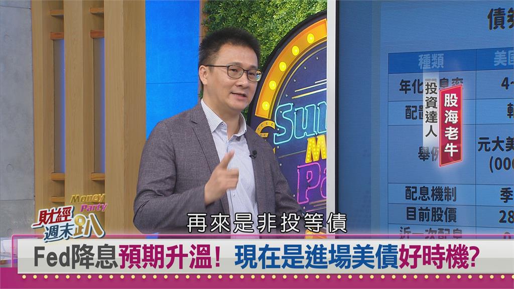 週末趴(影)／股海老牛揭密債券市場布局 三大ETF分類抗震策略出爐！
