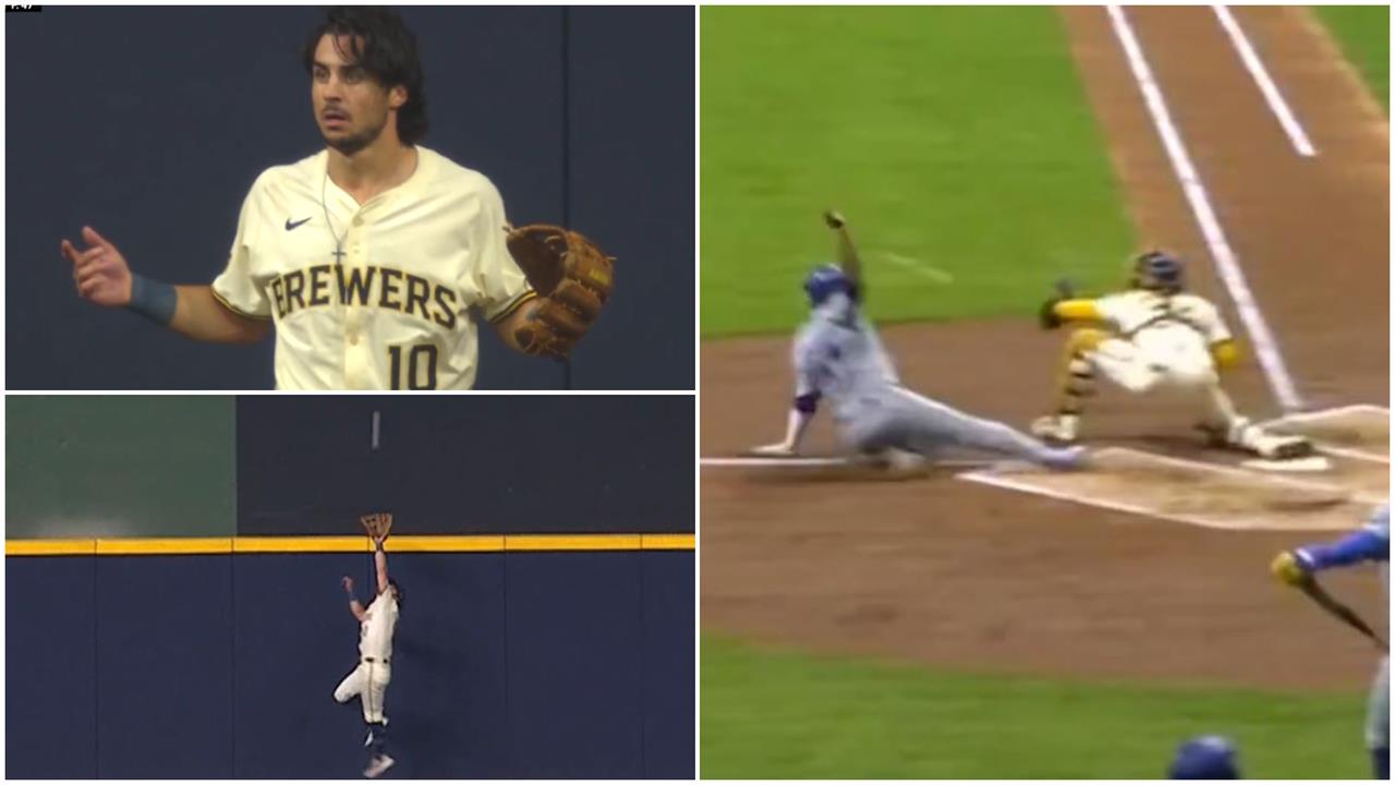 MLB(影)/滿貫砲竟變雙殺!釀酒人「8-6-2」守備 道奇「大中計」全場看傻