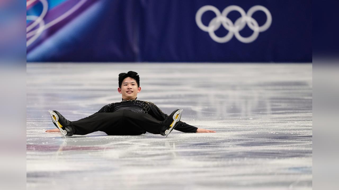 冬奧(影)／冬奧殿堂締台灣花滑新頁！李宇翔首秀第23名作收