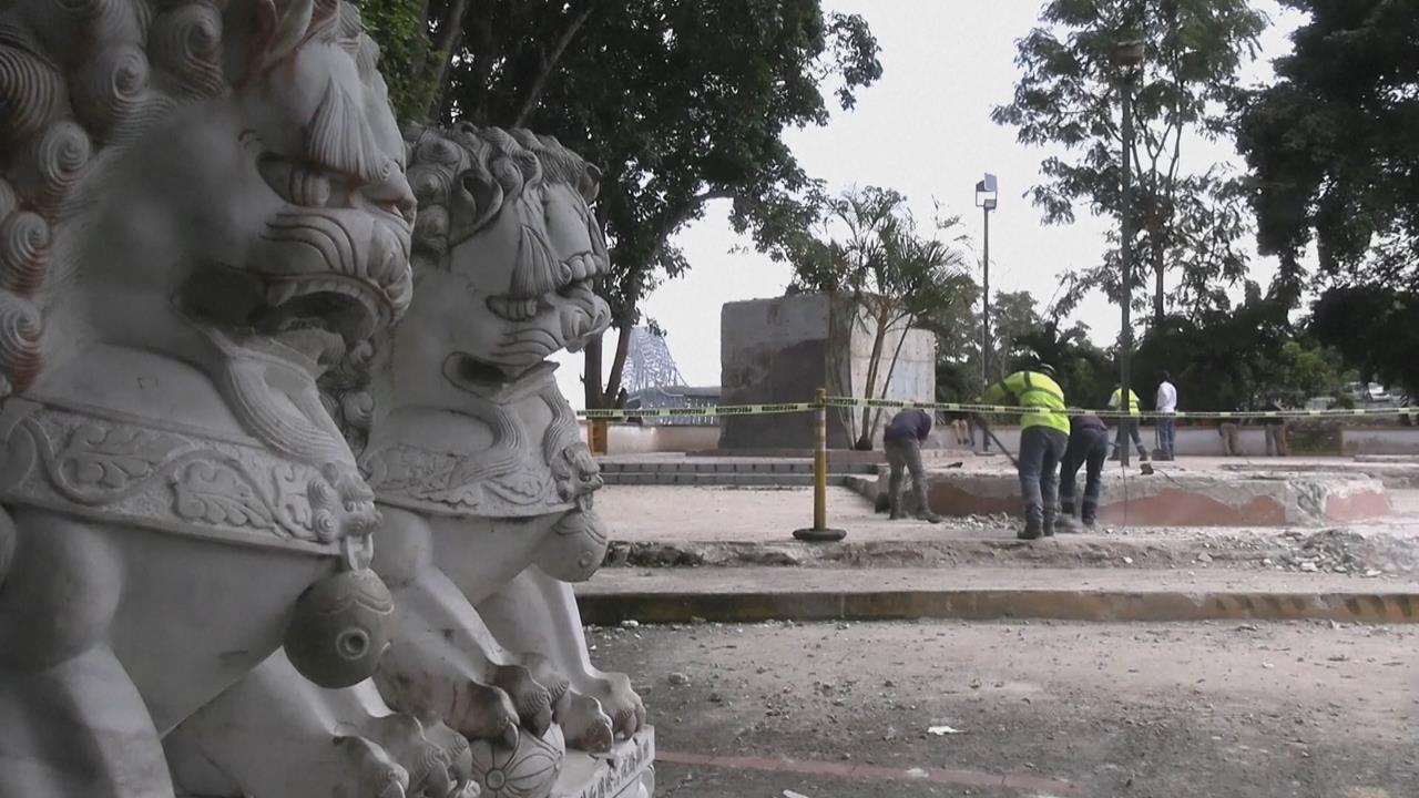 友誼破裂？ 巴拿馬強拆「中國紀念碑」 掀外交風暴
