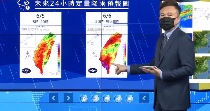 快新聞／北北基今明大雨持續　氣象局：週末降雨更多更廣