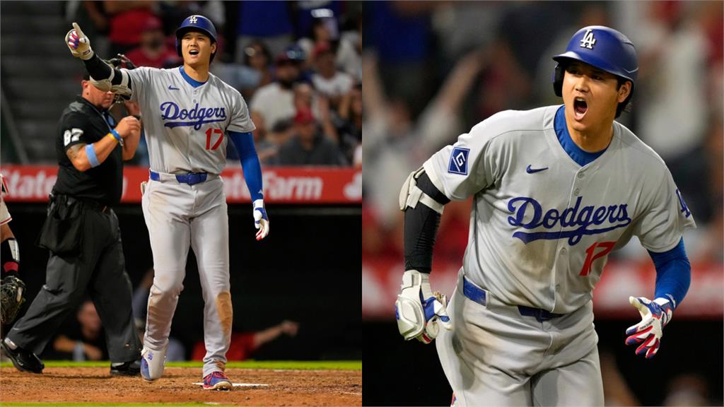 MLB(影)/開轟直指新舊球迷吼出悶怨!大谷「遭三殺守備後開砲」歷史紀錄一次看