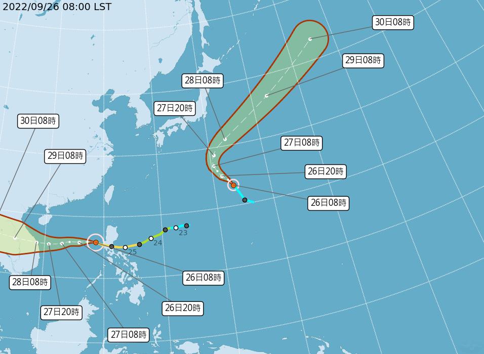 快新聞／雙颱共舞！第17號颱風「庫拉」生成　移動方向曝