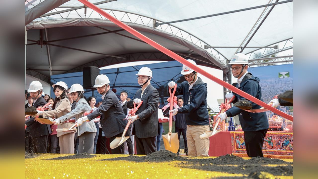 快新聞/高雄楠梓園新計畫帶「三大效益」 卓榮泰主持動土典禮