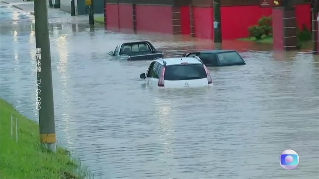 巴西多地豪雨成災！　至少５人罹難、數十人失聯