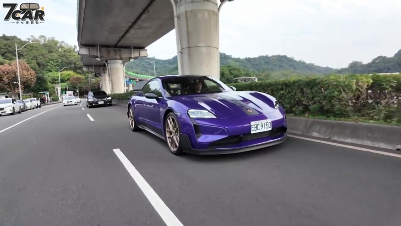 1,034 匹電能暴力！為賽道而生的四門怪獸　Porsche Taycan Turbo GT wit