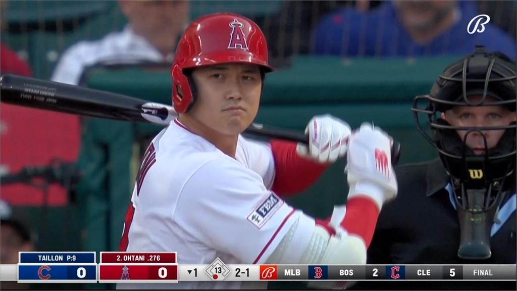 大谷二壘安打外加2盜壘　助天使６：２小熊奪３連勝