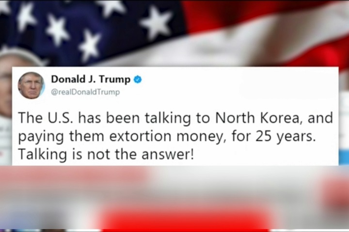 北朝鮮一再「導彈」 川普：對話無法解問題