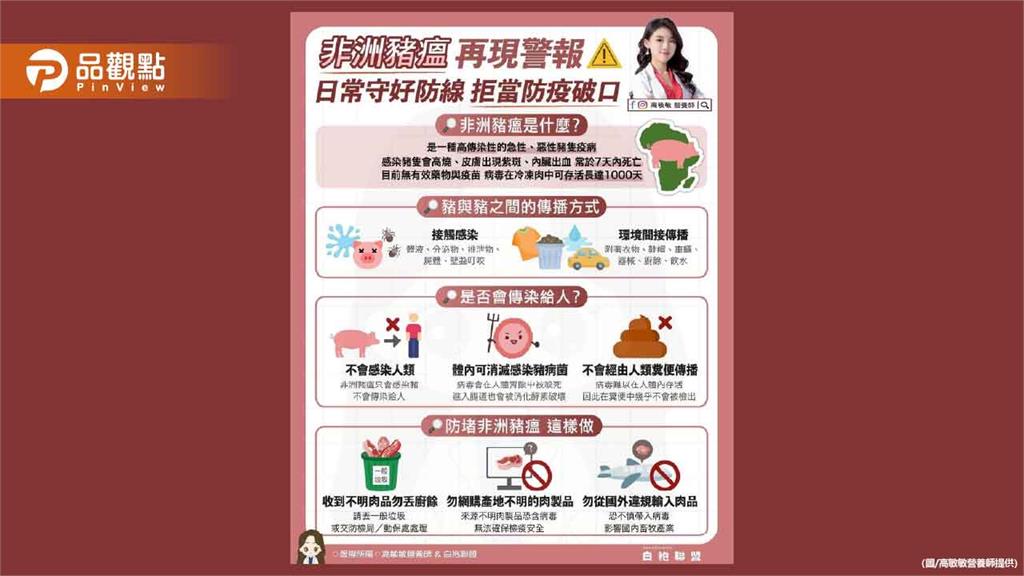 非洲豬瘟再現警報！防線守好才能守住國內豬肉安全