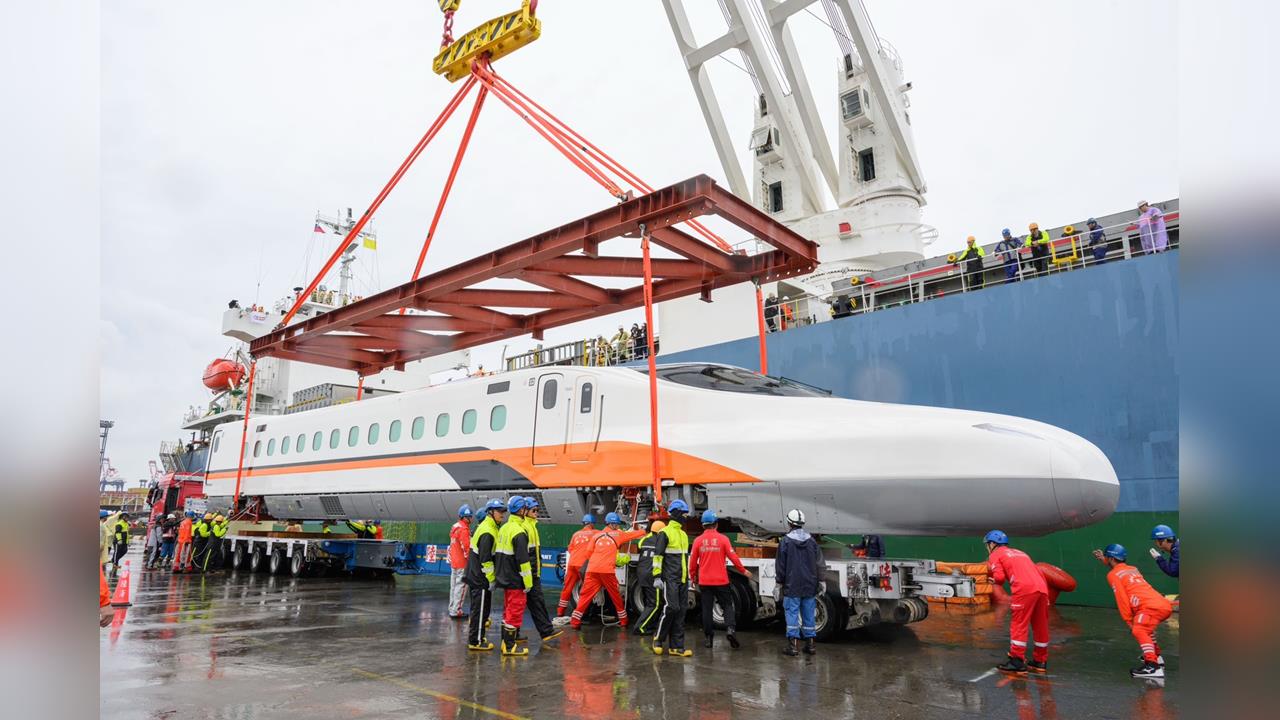 快新聞／睽違22年！高鐵N700ST新列車渡海抵台　預計「這時」全數上線營運