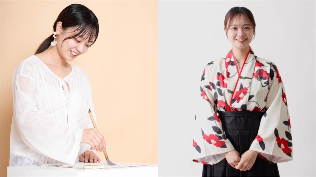 日「超正書法家」上里美貴提筆揮毫　甜笑「寫3詞」感動網：人美字也美