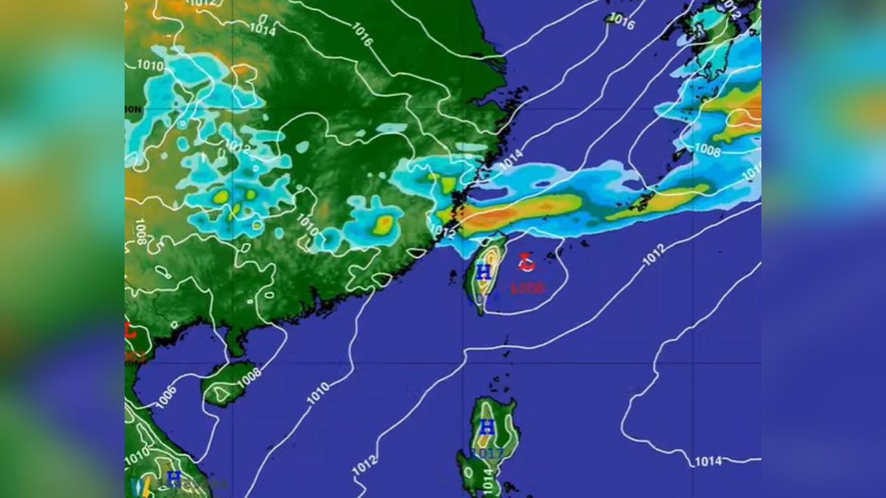 快新聞／鋒面掃台！今明雨勢最猛　中、北部慎防大雨