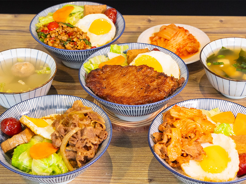 台中必吃飽足系美食│迷人丼飯豐富選擇　搭配秘製醬汁更對味