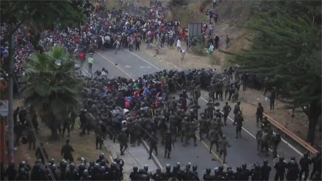 宏都拉斯萬人「走向美國」 墨西哥喊話拜登採取行動