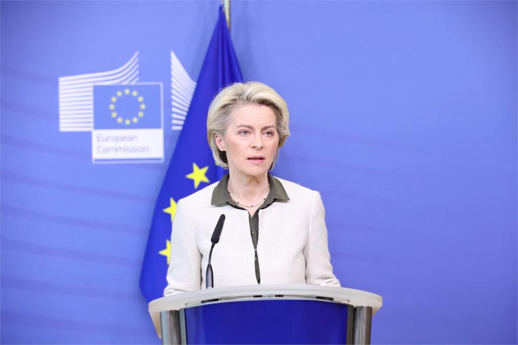 快新聞／「屬於我們的一員」！　歐盟執委會主席：希望烏克蘭加入歐盟