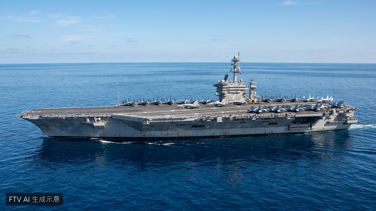 美軍新航母抵中東接防　太平洋現空窗期恐利中國