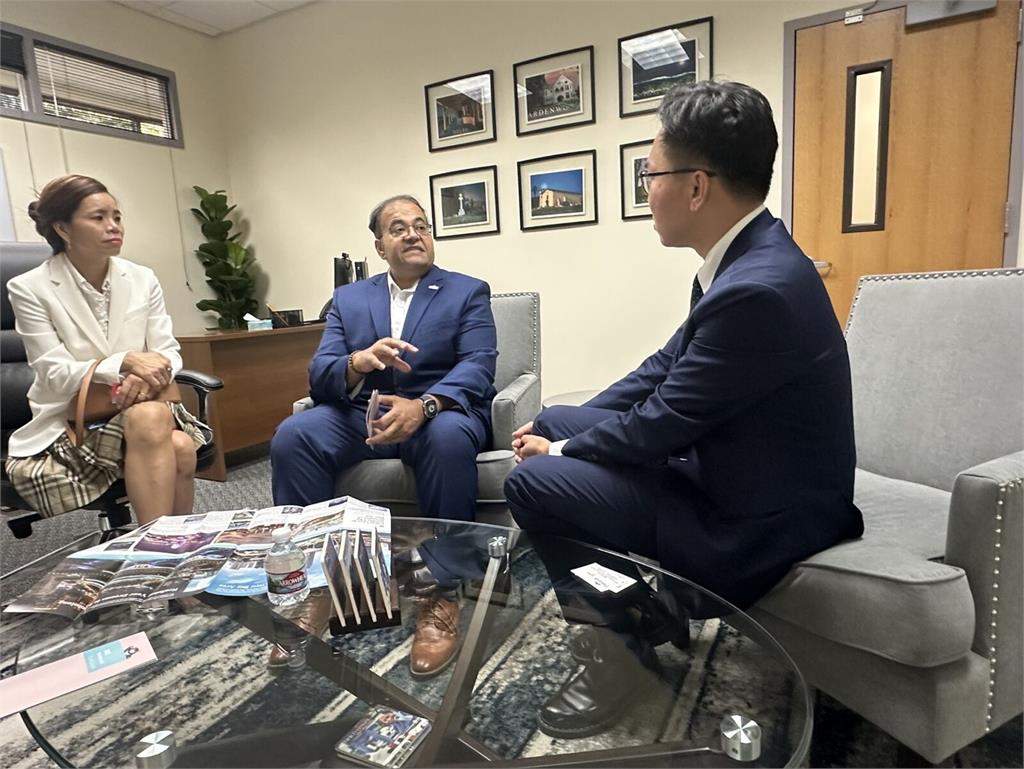 林智鴻訪矽谷舊金山灣區　介紹高雄經濟轉型成果