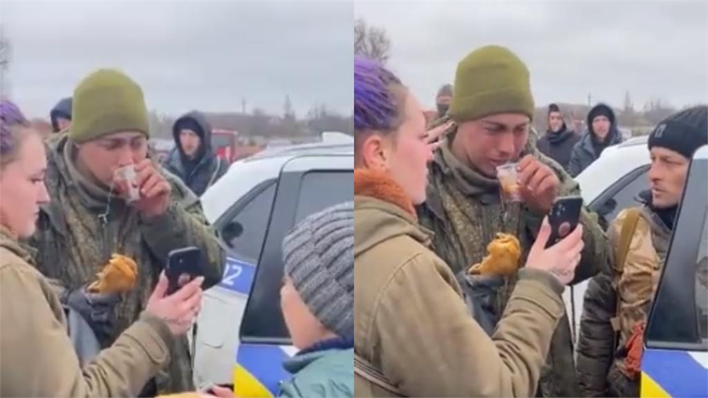 俄軍士兵投降！烏克蘭人不攻擊「遞熱茶幫視訊」暖心畫面感動全網