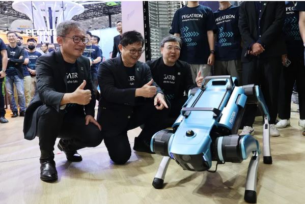 和碩曬機器狗Simba！搶攻機器人大商機：打進GB300供應鏈　如何實現童子賢的AI願景？
