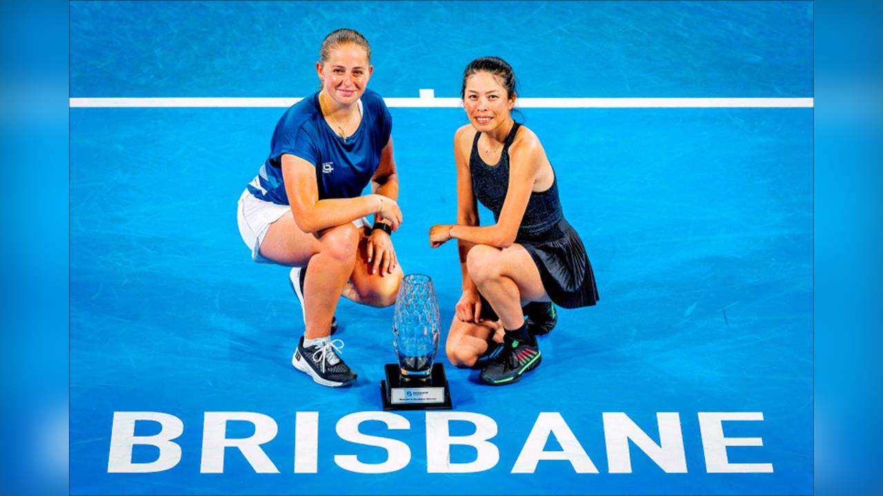 網球(影)／就是「薇」猛！謝淑薇奪WTA生涯第36冠！開季布里斯本封后備戰澳網