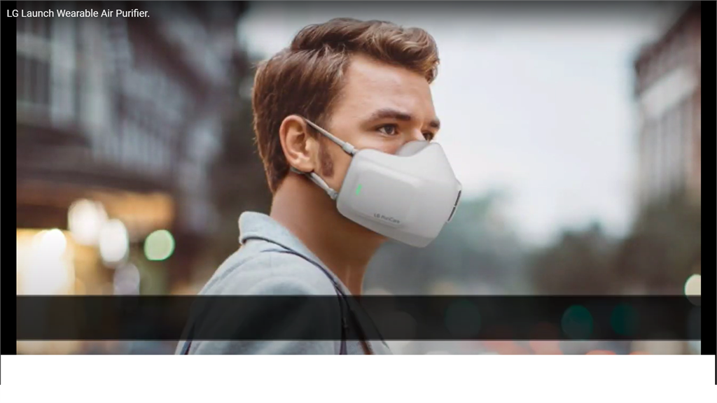 因應疫情 南韓推新款口罩 與空氣清淨機結合