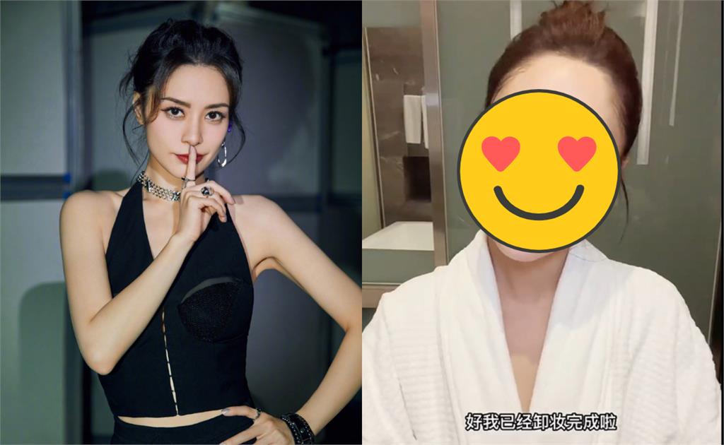 41歲阿嬌素顏模樣全被拍！卸妝後臉頰冒「1變化」…對比照網友看傻