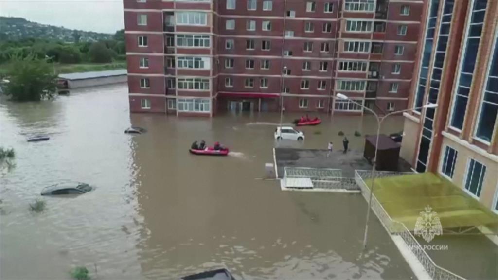 卡努離開中國又襲俄羅斯　逾4300戶淹水、9城市宣布緊急狀態