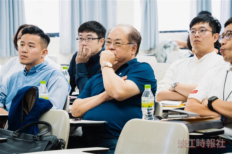 【淡江傳真】化材系學生暑期實習分享 高階主管聆聽賜教