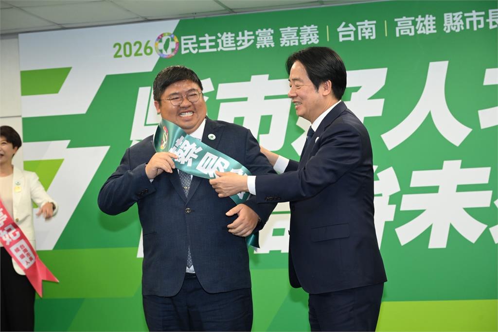 「嘉義玄彬」蔡易餘60公斤照片曝　賴清德見一事憋不住笑了